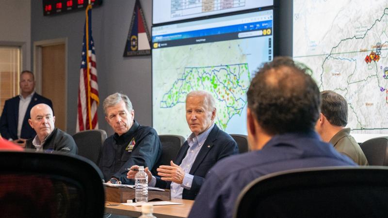 President visits storm-ravaged North Carolina; death toll 178