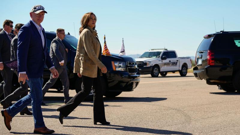 Harris speaks to Arizona’s Republican voters on campaign trail in Scottsdale