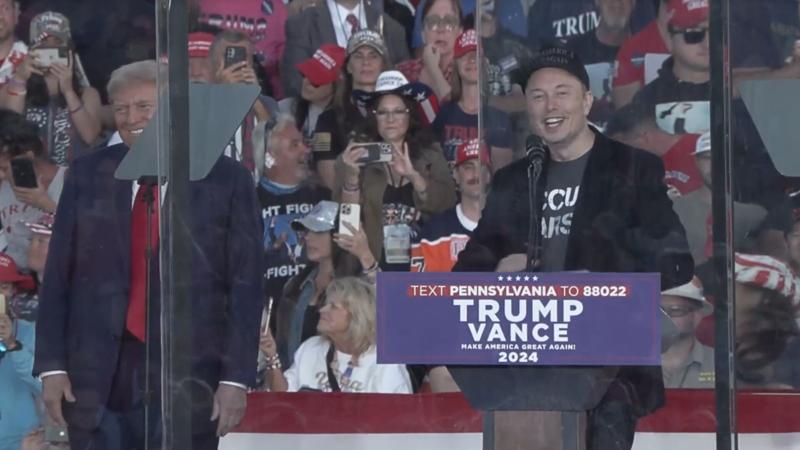 In Butler, Elon Musk gets out the vote for Trump