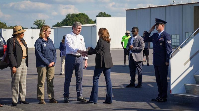 Hurricane Helene response takes center stage at Trump rally