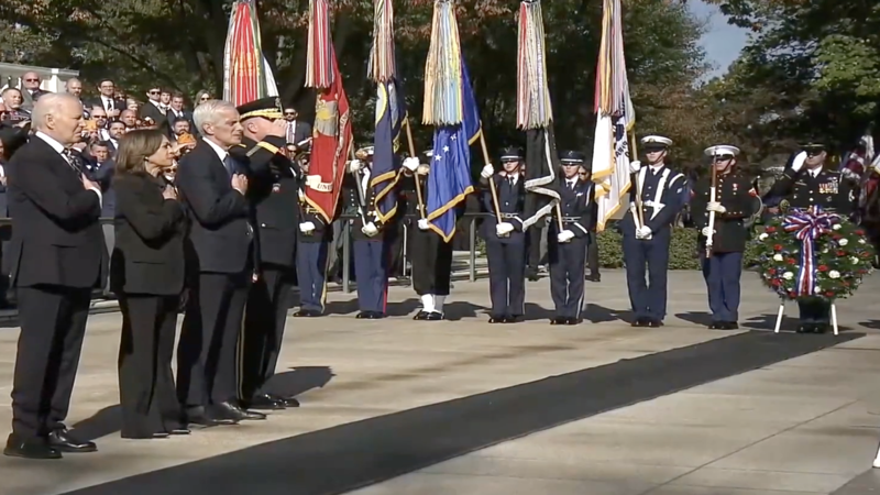 Biden, Harris appear together for first time since Election Day