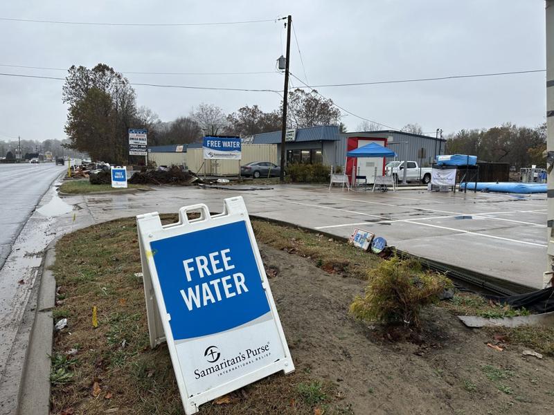 VIDEO: Water still an issue in Buncombe County 7 weeks after Hurricane Helene