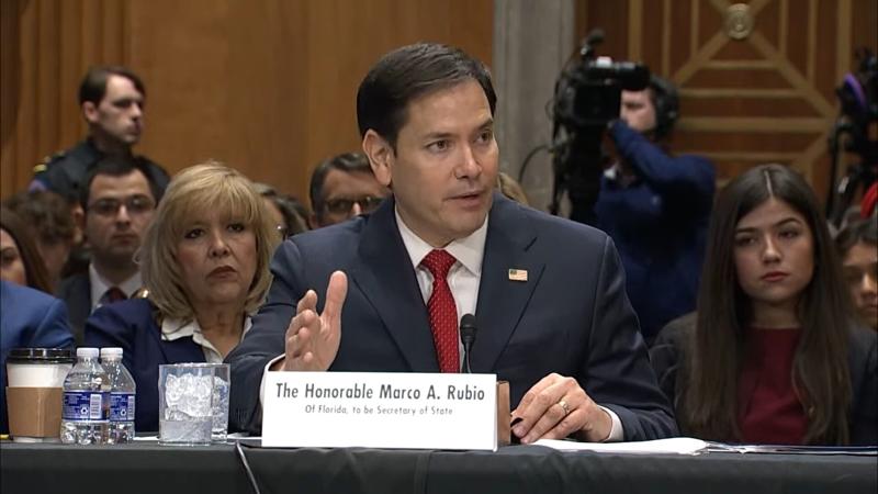 Marco Rubio confirmed as Secretary of State