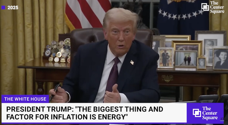 WATCH: Trump: The biggest thing and factor for inflation is energy