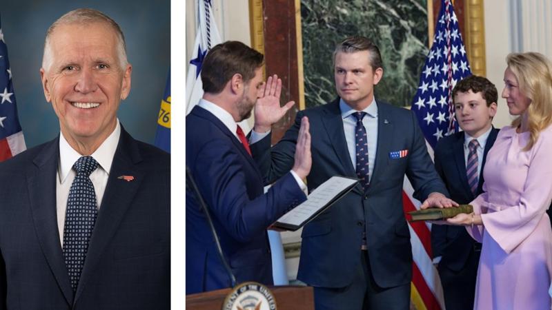 Amid speculation otherwise, Tillis delivers pivotal vote for Hegseth