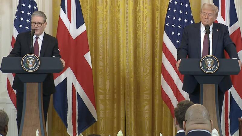 UK Prime Minister discusses Russia-Ukraine peace deal in White House visit