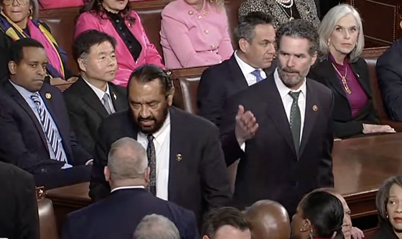 WATCH: U.S. House censures Rep. Al Green over Trump address disruptions