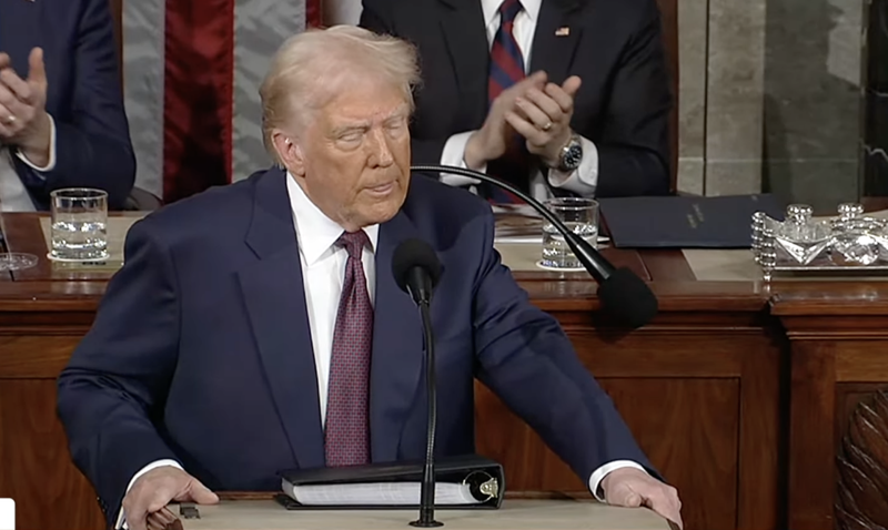 Trump touts border security successes in address before Congress