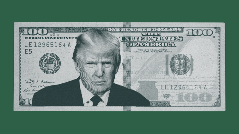 New measure would put Trump’s face on the $100 bill